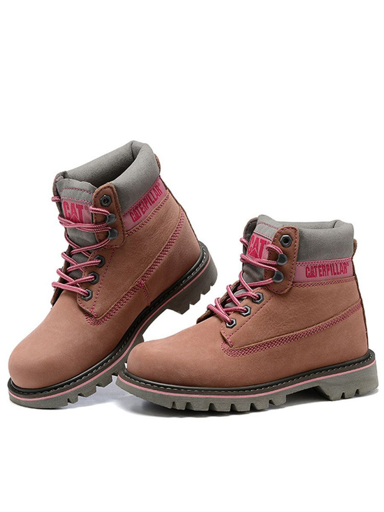 pink caterpillar boots