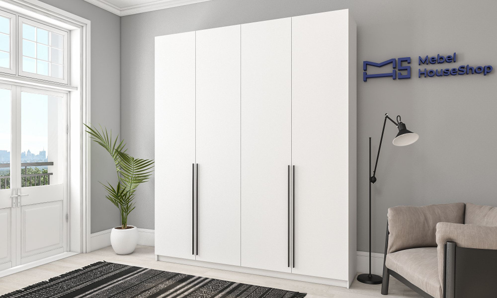 Шкаф распашной Mebel House Shop ИКЕА Пакс 42 Фардал, 220x60x190 см ...