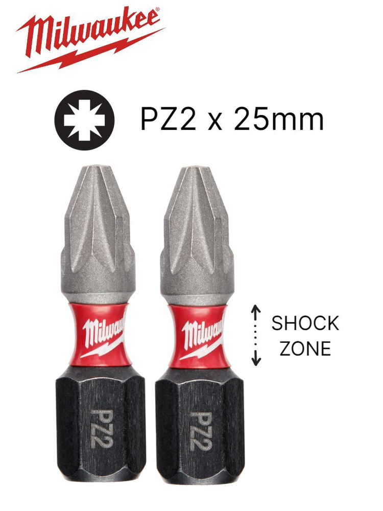 Milwaukee SHOCKWAVE PZ2 25 2 OZON 1176362478