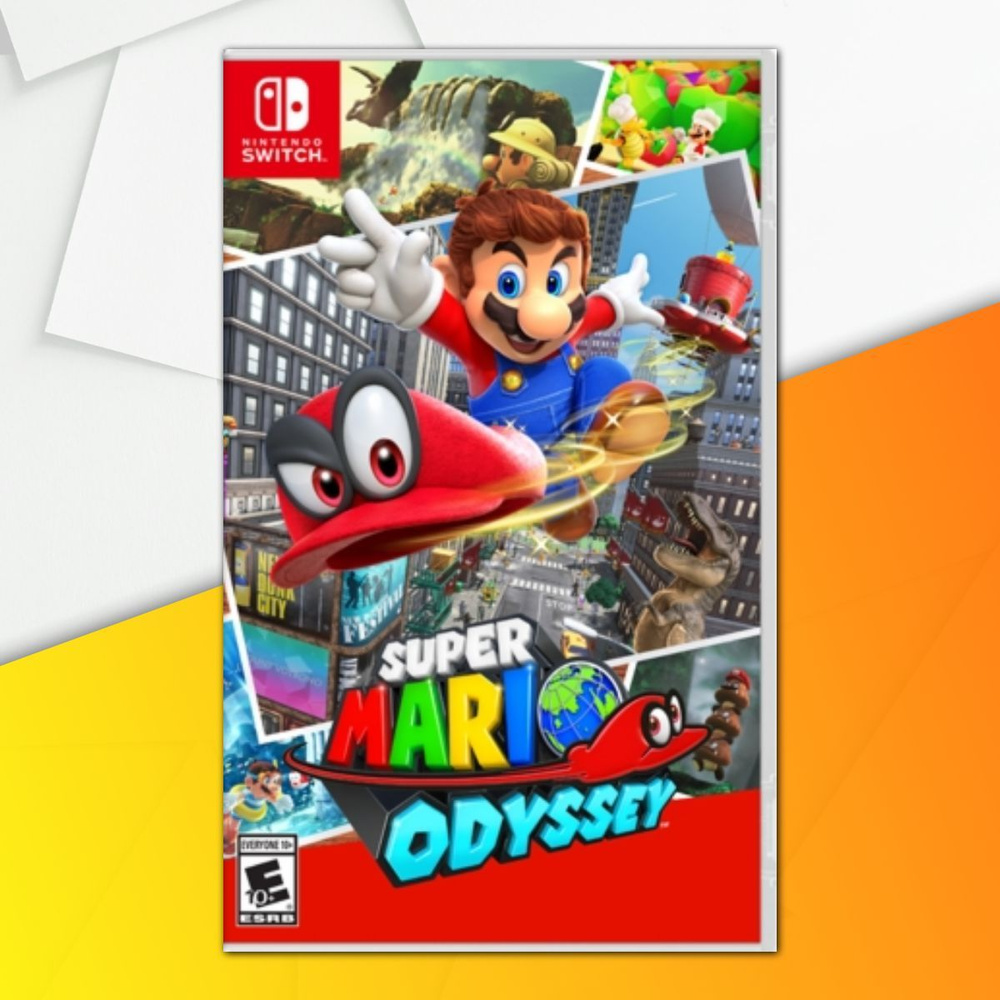 Игра Super Mario Odyssey для Nintendo Switch, картридж