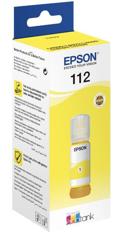 Epson Чернила, оригинал, Желтый (yellow), 1 шт #1