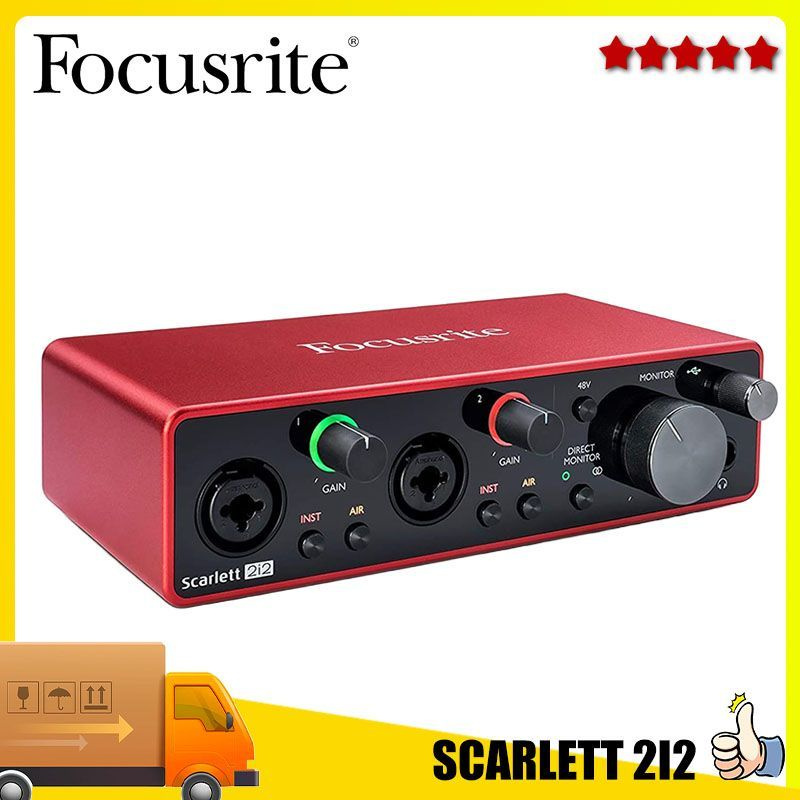 Звуковая карта Focusrite Focusrite Scarlett 2i2-11 купить по выгодной ...
