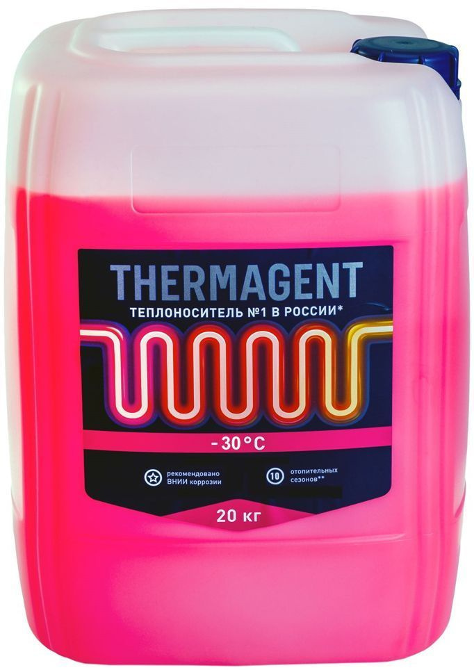 ТЕРМАГЕНТ теплоноситель этиленгликоль -30С (20кг) / THERMAGENT .