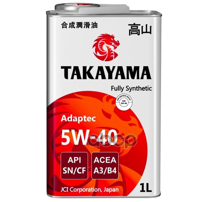 TAKAYAMA 5W-40 Масло моторное, Синтетическое, 1 л #1