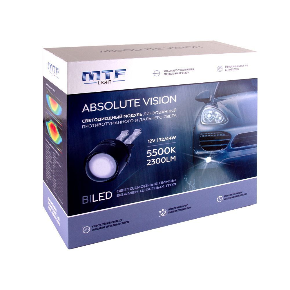 Mtf absolute vision птф. MTF Light absolute Vision 12v. MTF Light absolute Vision светодиодные. MTF absolute Vision bi-led регулировка.