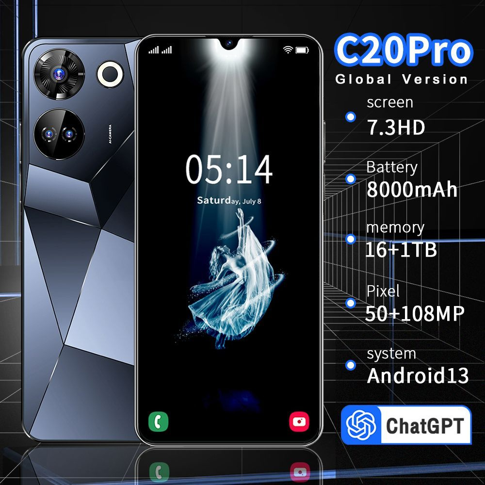 Смартфон HAPTY C20 pro+ - купить по выгодной цене в интернет-магазине OZON  (1491345331)