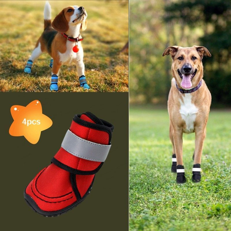 Осенне-зимняя обувь для домашних животных, крупных, средних и маленьких  собак, Water-Repellent - купить с доставкой по выгодным ценам в  интернет-магазине OZON (1254349739)