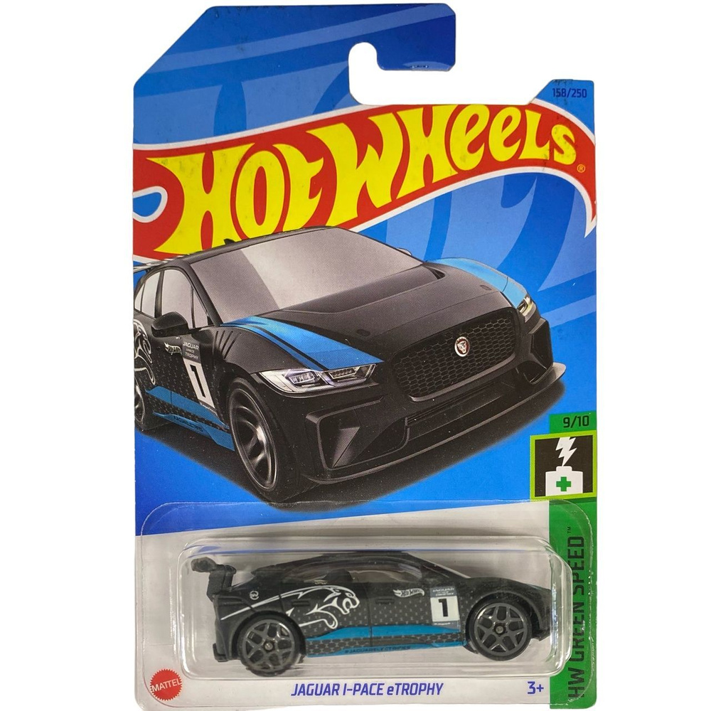 Hot Wheels металлическая, коллекционная в масштабе 1:64 JAGUAR I-PACE  eTROPHY - купить с доставкой по выгодным ценам в интернет-магазине OZON  (1254586546)