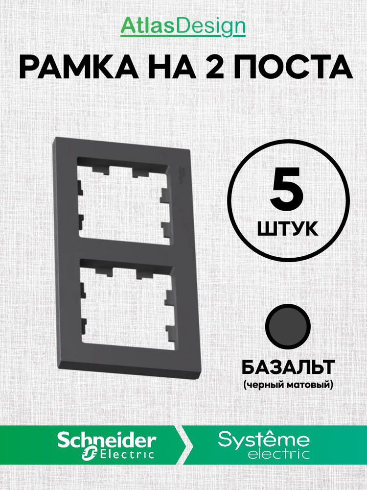 Рамки Schneider Electric из коллекции Atlas Design жемчужного цвета в Москве на официальном сайте