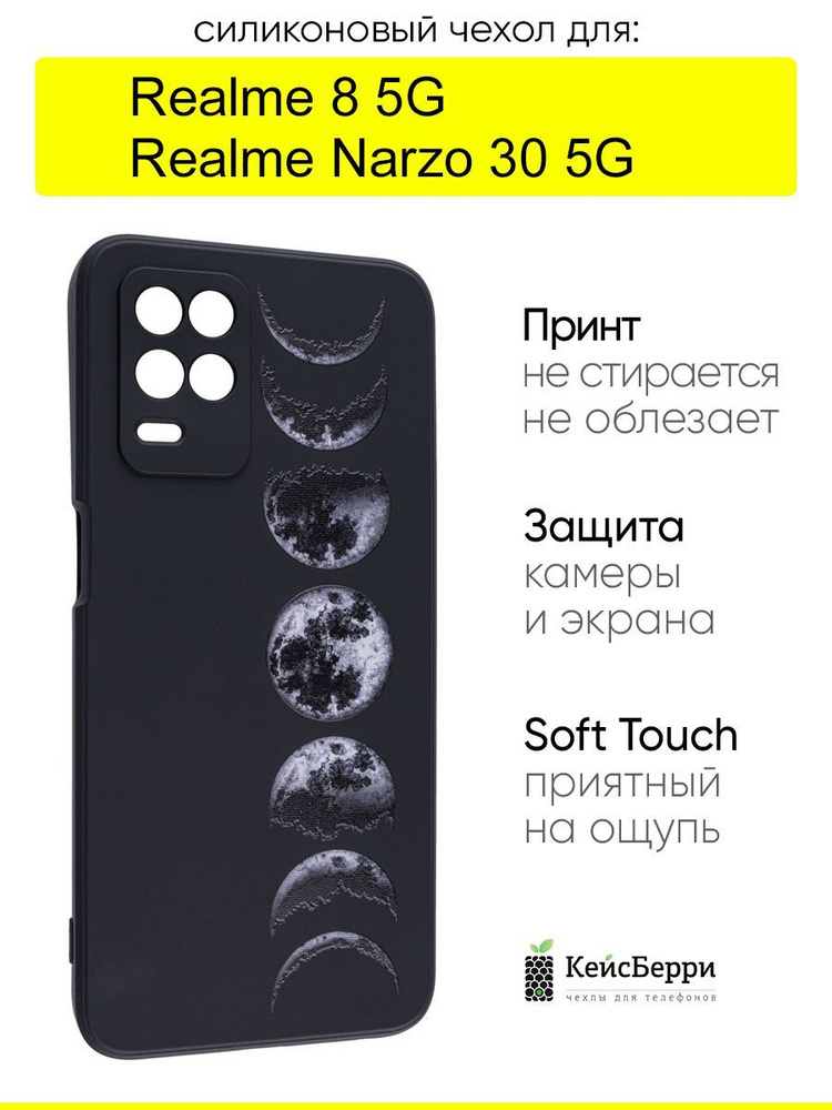 Чехол для Realme Narzo 30 5G / Realme 8 5G, серия Soft #1