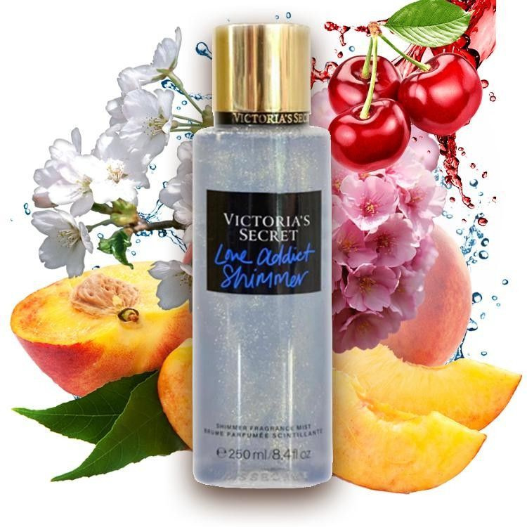 Victoria's Secret Love Addict Shimmer Спрей парфюмированный для тела ...