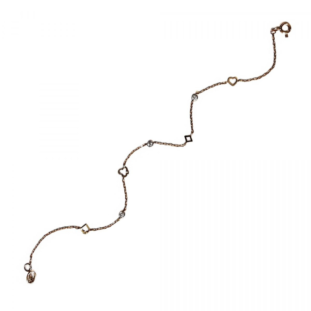 Золото Дисконт Браслет Золото красное 585 пробы - купить с доставкой по ...