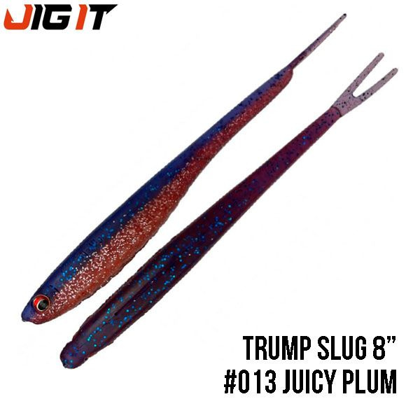 Силиконовая приманка Jig It Trump Slug 8" Squid 200mm #1