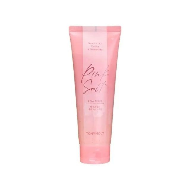 TONYMOLY THE PINK SALT CHOK CHOK BODY SCRUB Скраб для тела с гималайской розовой солью 195г  #1