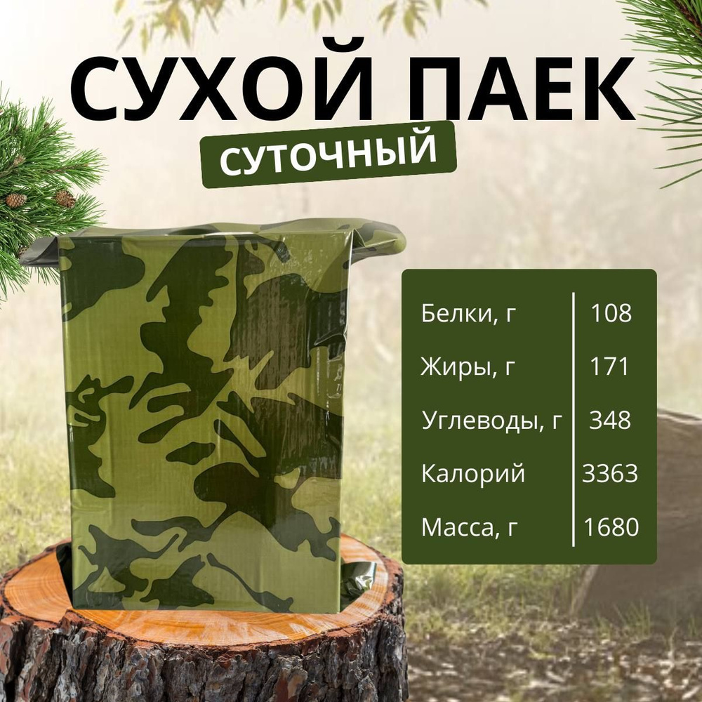 ГОДЕН До 03.2025 Года. Сухой Паек, Индивидуальный Рацион Питания.