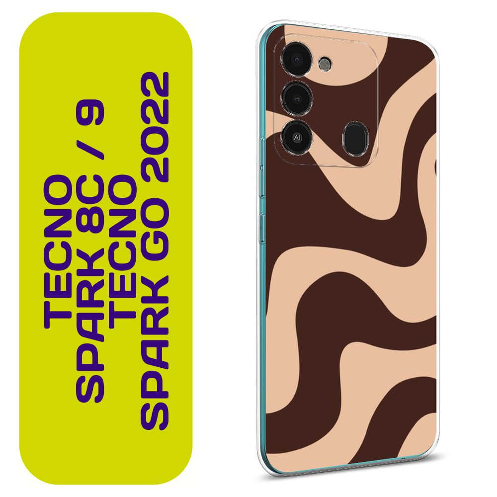 Чехол на Текно Спарк Гоу 2022/8С/9 / Tecno Spark Go 2022/8С/9 с принтом ...