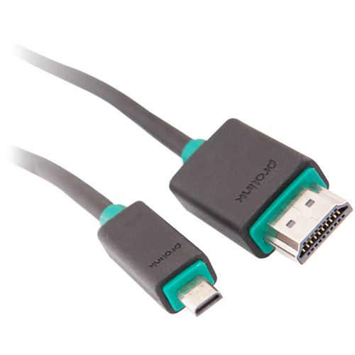 Кабель microHDMI, HDMI Prolink Кабель HDMI - micro HDMI 2.0 (AM-DM), 1 ...