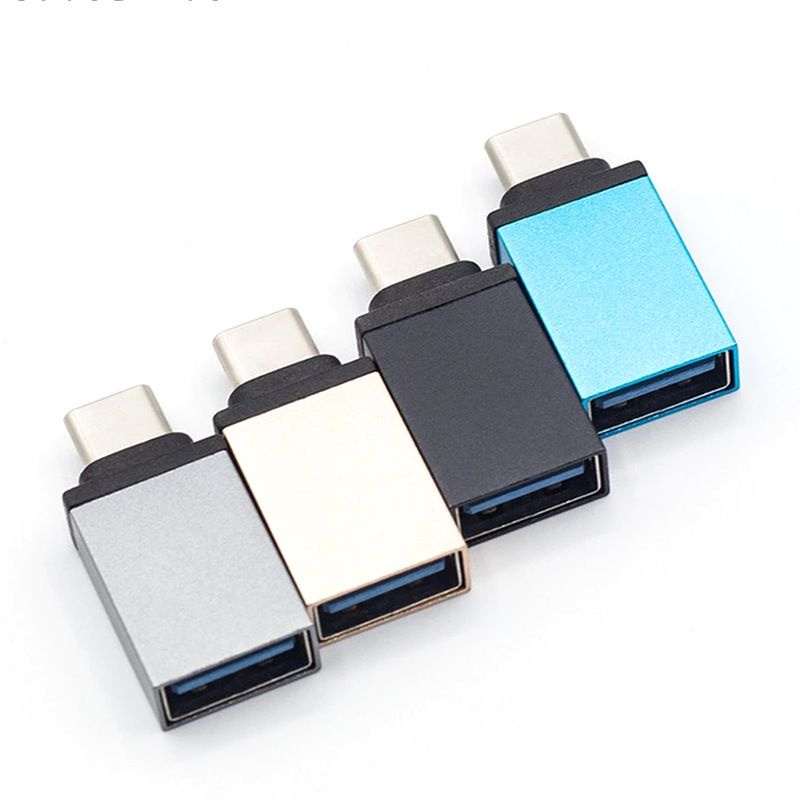 Переходник USB - Type-C чёрный - купить с доставкой по выгодным ценам в ...