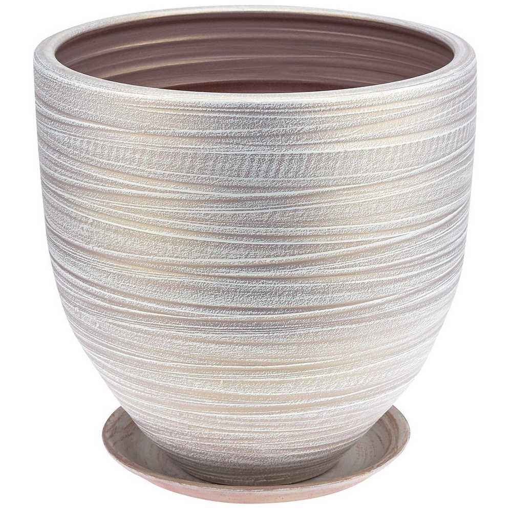 Горшок для цветов керамический "Модерн" 20л д34см h34см форма бутон ...