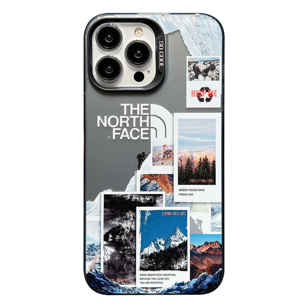 Чехол для iPhone 15 Pro Max из ТПУ с рисунком снежной горы TNF the north  face - купить с доставкой по выгодным ценам в интернет-магазине OZON  (1337349072)