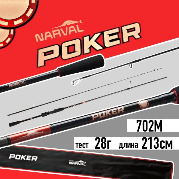 Спиннинг Narval Fishing Poker 702M max 28g Ex-Fast #1