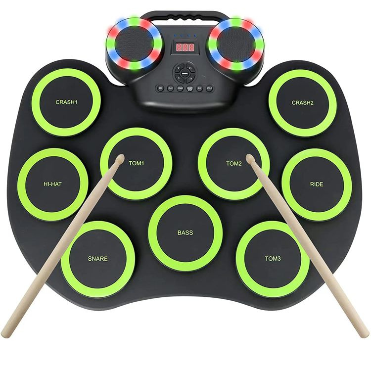 Электронная ударная установка с 9 пэдами, цифровой барабан - купить с ...