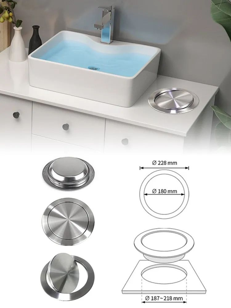 Встраиваемый врезной Люк в столешницу под мусорное ведро купить по ...