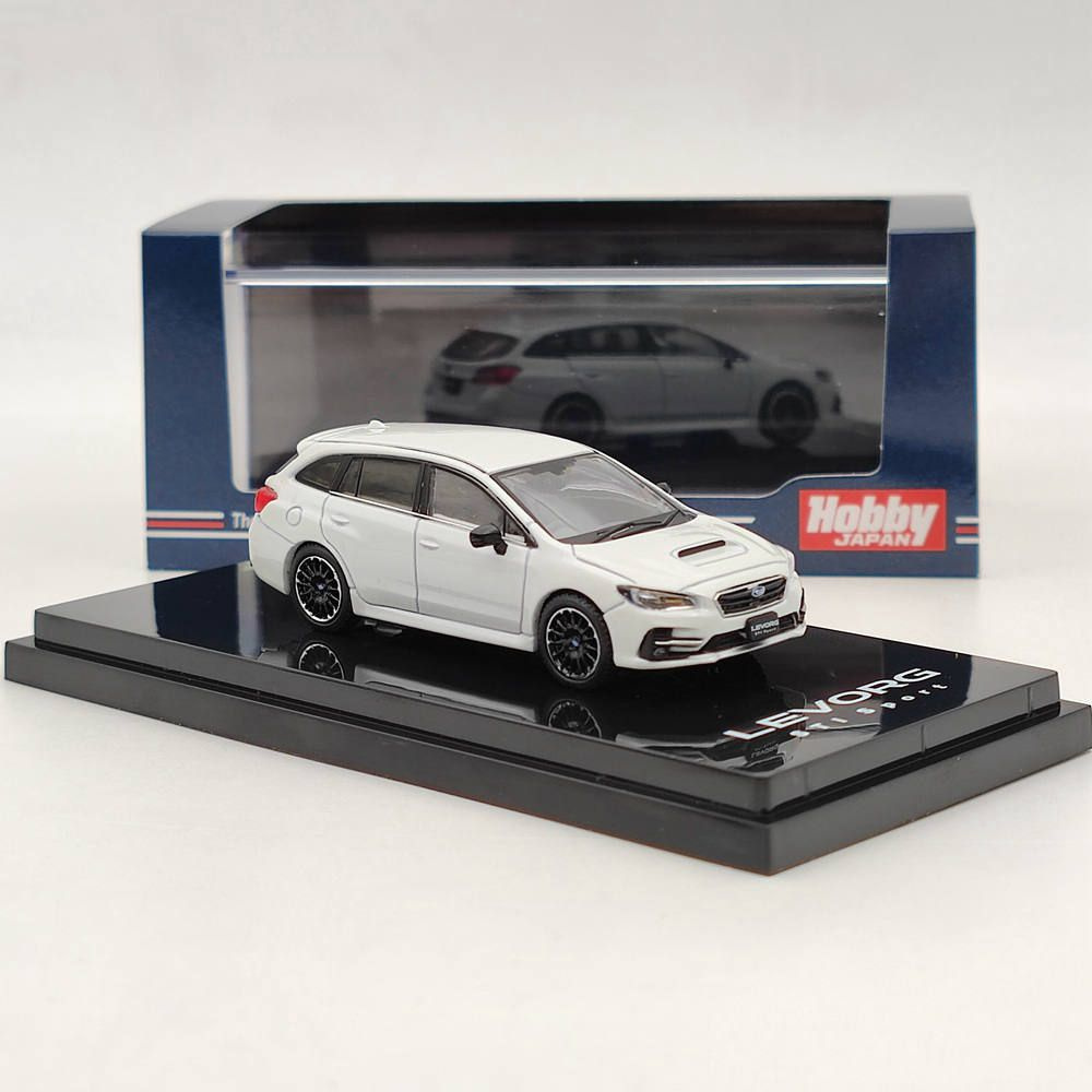 Машинка HOBBY JAPAN 1:64 Subaru LEVORG STI Sport Подарочный орнамент модели тележки  #1