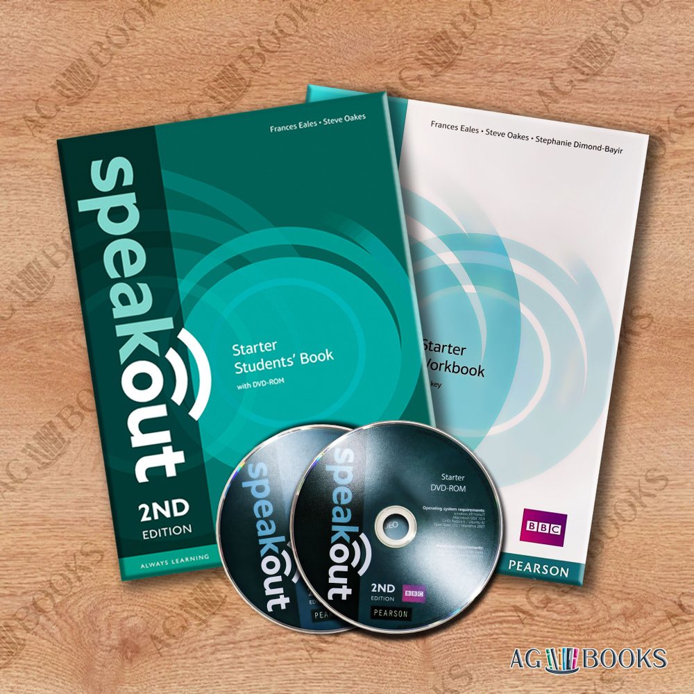 Speakout Starter (2-е издание) комплект Учебник + Рабочая тетрадь + 2 DVD -  купить с доставкой по выгодным ценам в интернет-магазине OZON (964535546)