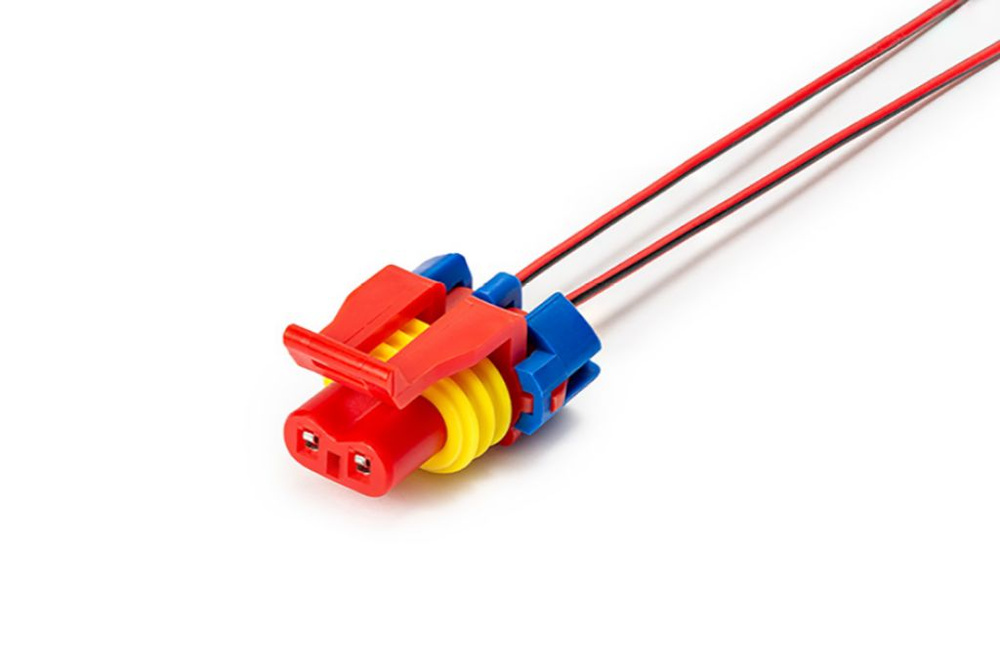 Разъем датчика адсорбера ВАЗ-2110. Артикул 1-312746, 1-312746, арт 1 ...