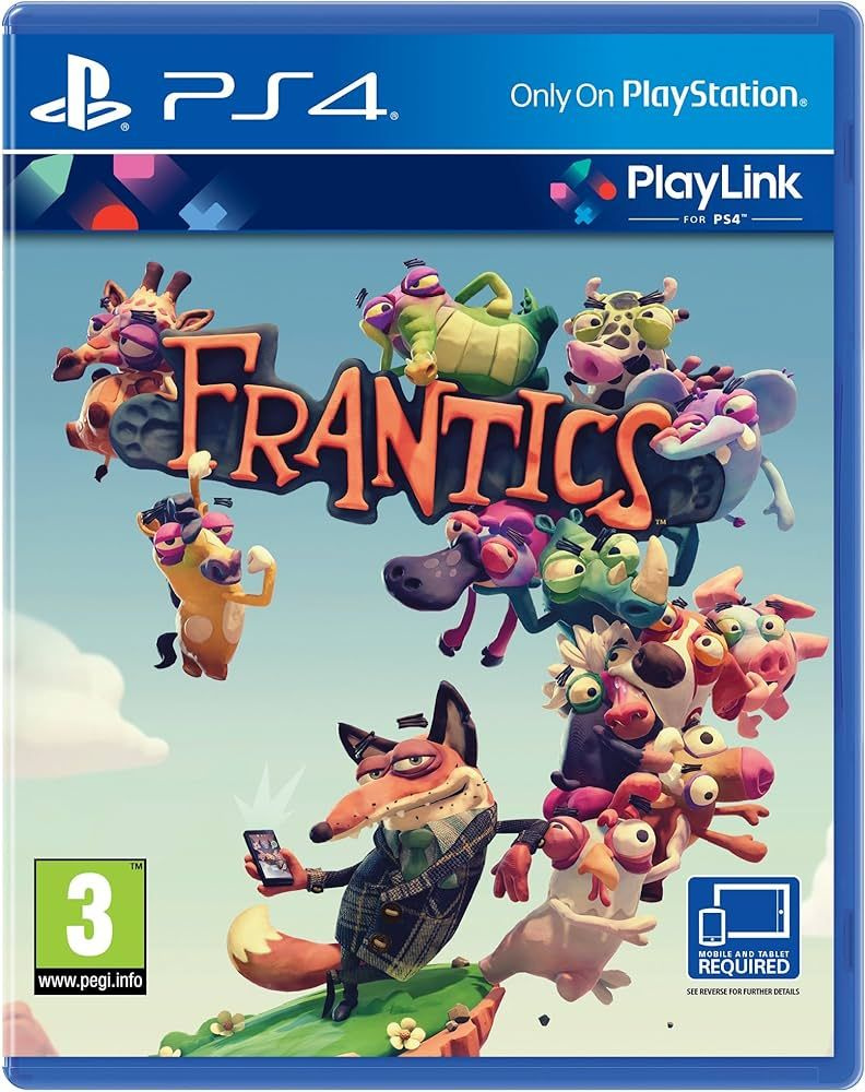 Игра Безумцы (Frantics) (PlayStation 4, Русская версия)