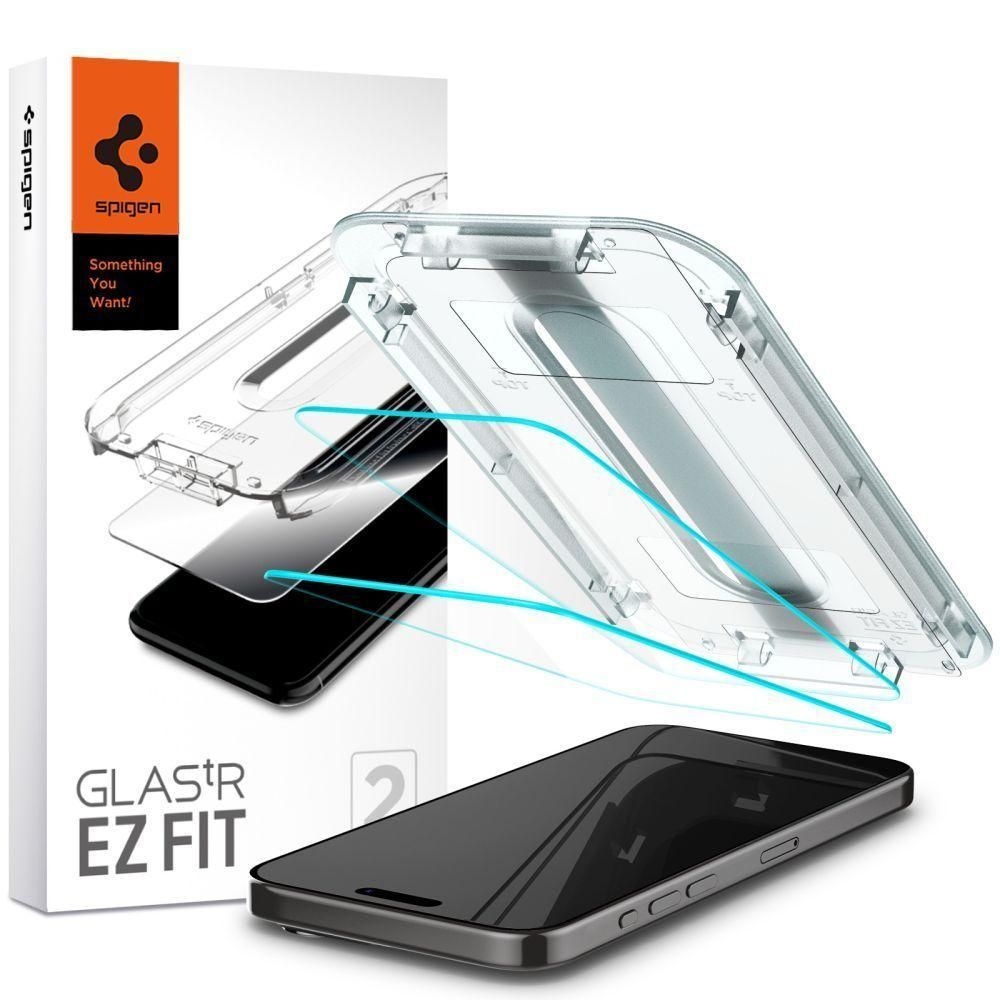 Защитное стекло SPIGEN GLAS.TR 2-PACK iPhone 16 Pro Max Clear ( 2шт в упаковке )  #1