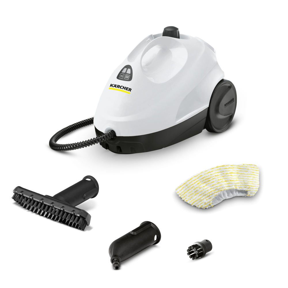 Пароочиститель Karcher 1212574_Ридберг, белый, 1500 Вт, Дозалив воды,  Вертикальное отпаривание, Противокапельная система купить по низкой цене с  доставкой в интернет-магазине OZON (1377181882)