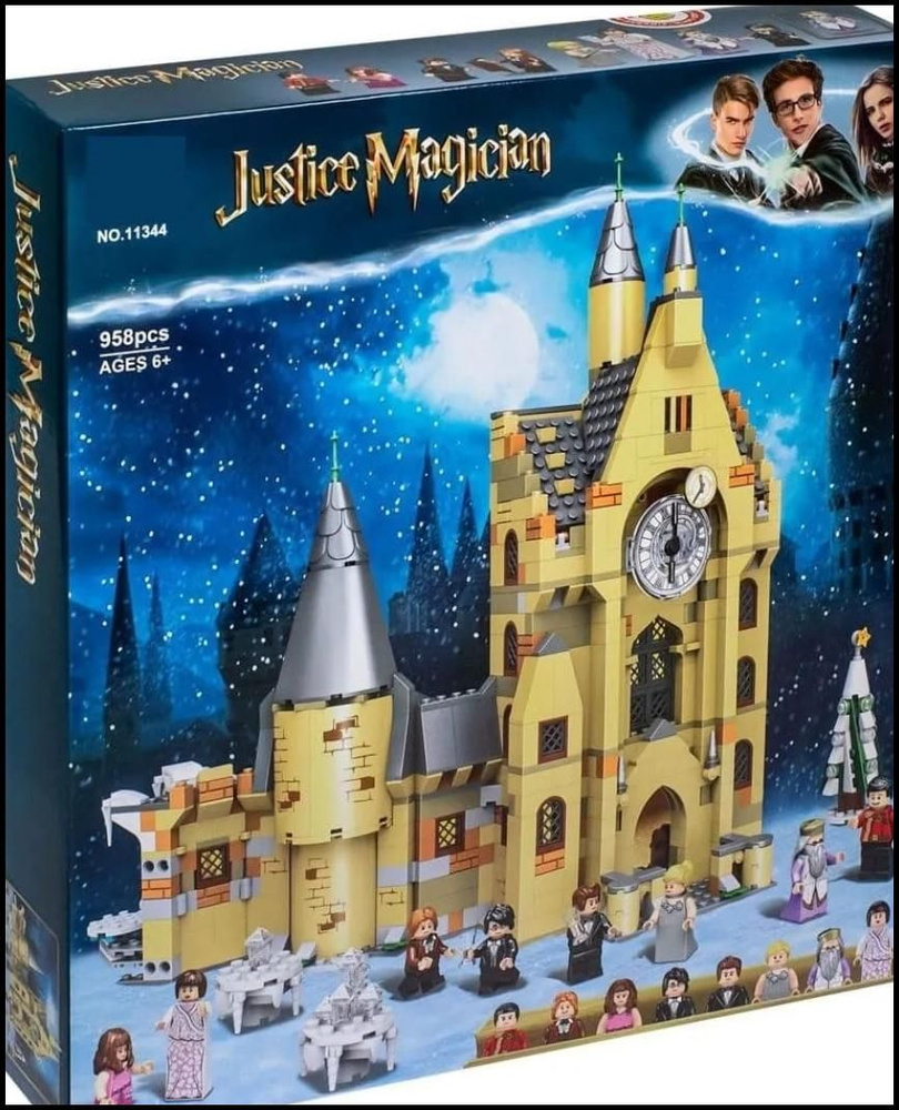 Конструктор 11344 Гарри Поттер \"Часовая башня Хогвартса\" 922 деталей ...