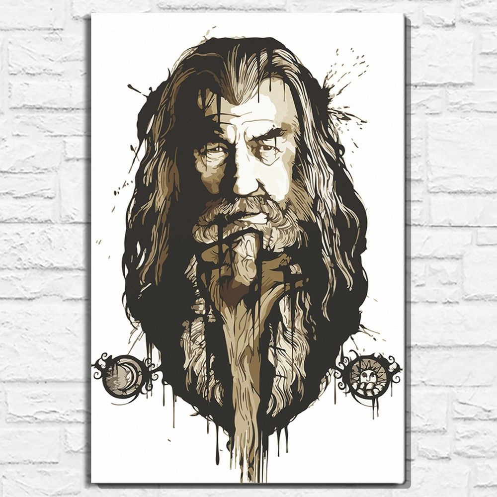 Картина по номерам на холсте фильм Властелин Колец (The Lord of the ...