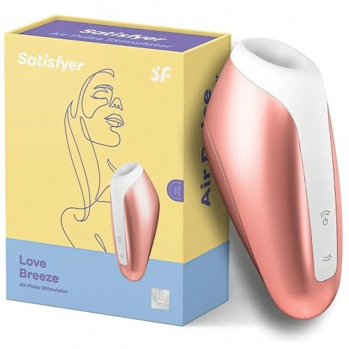 Вакуумно-волновой стимулятор клитора Satisfyer Love Breeze бронзовый  #1