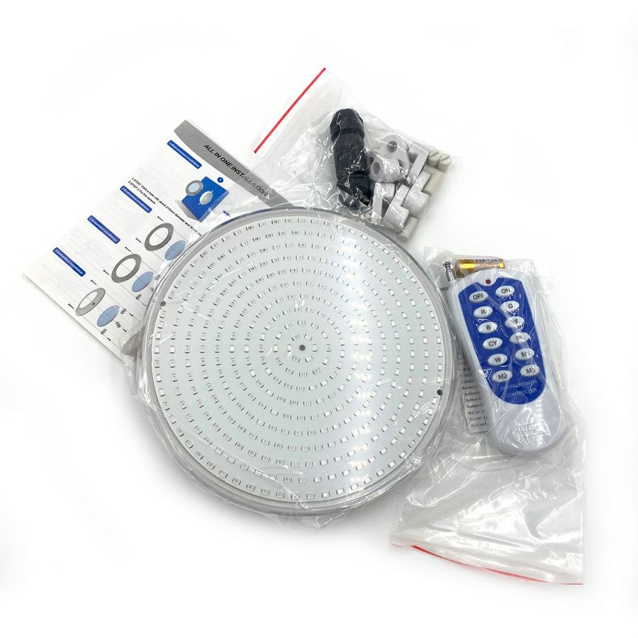 Лампа светодиодная (плоская) Reexo под формат PAR56, 35 Вт, 12 В, IP68 ...