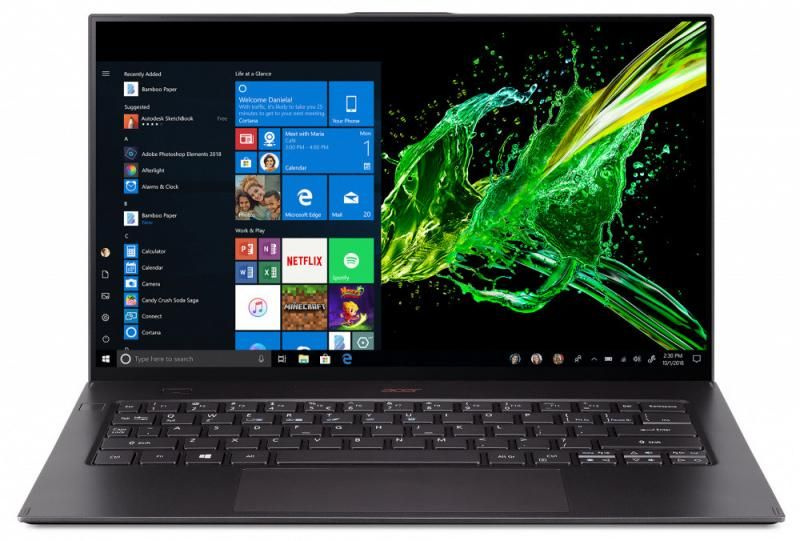 Ноутбук Acer Swift 7 SF714-52T-78V2, черный купить по низкой цене ...