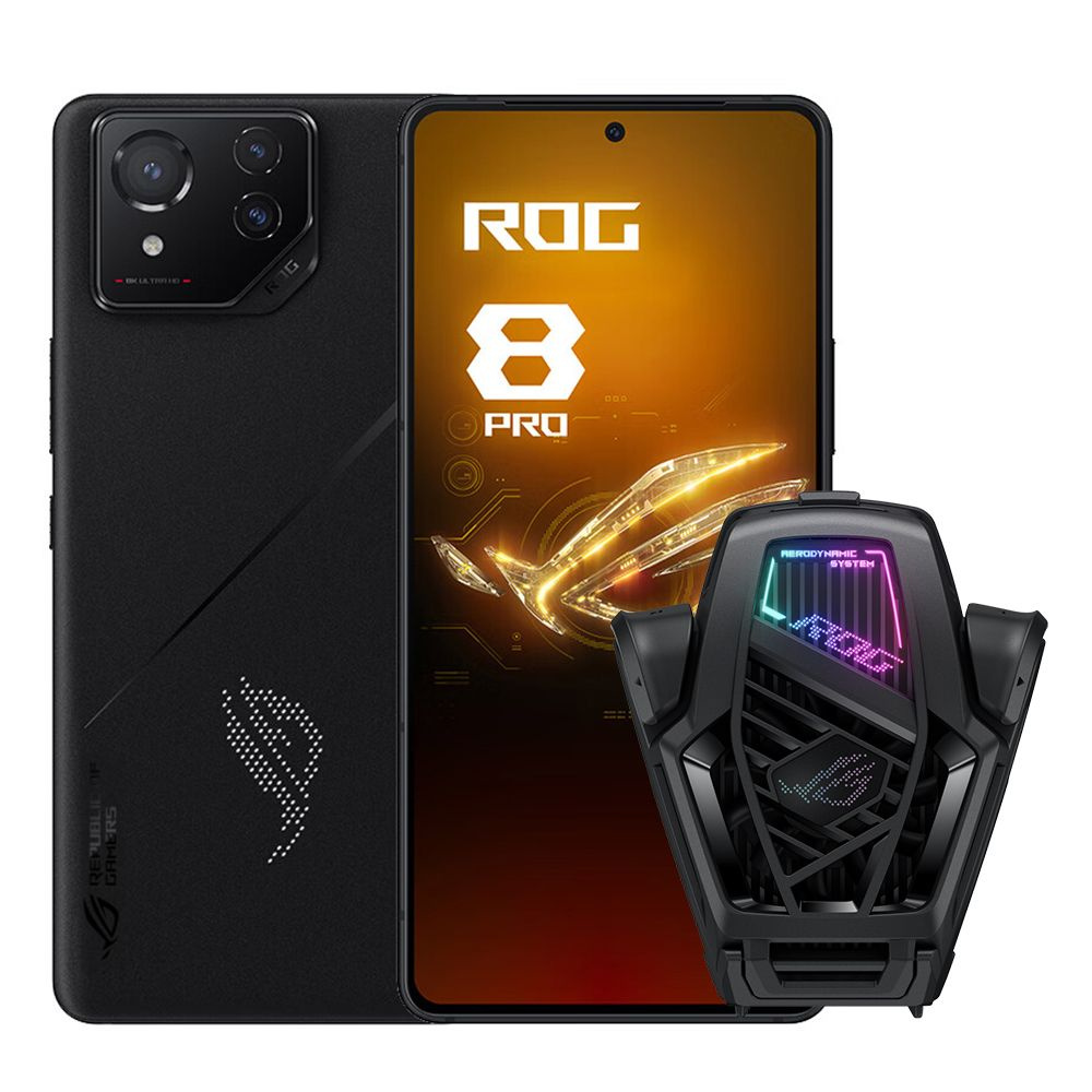 ASUS Смартфон ROG Phone 8 Pro Republic of Gamers Global Version Global 24/1  ТБ, черный