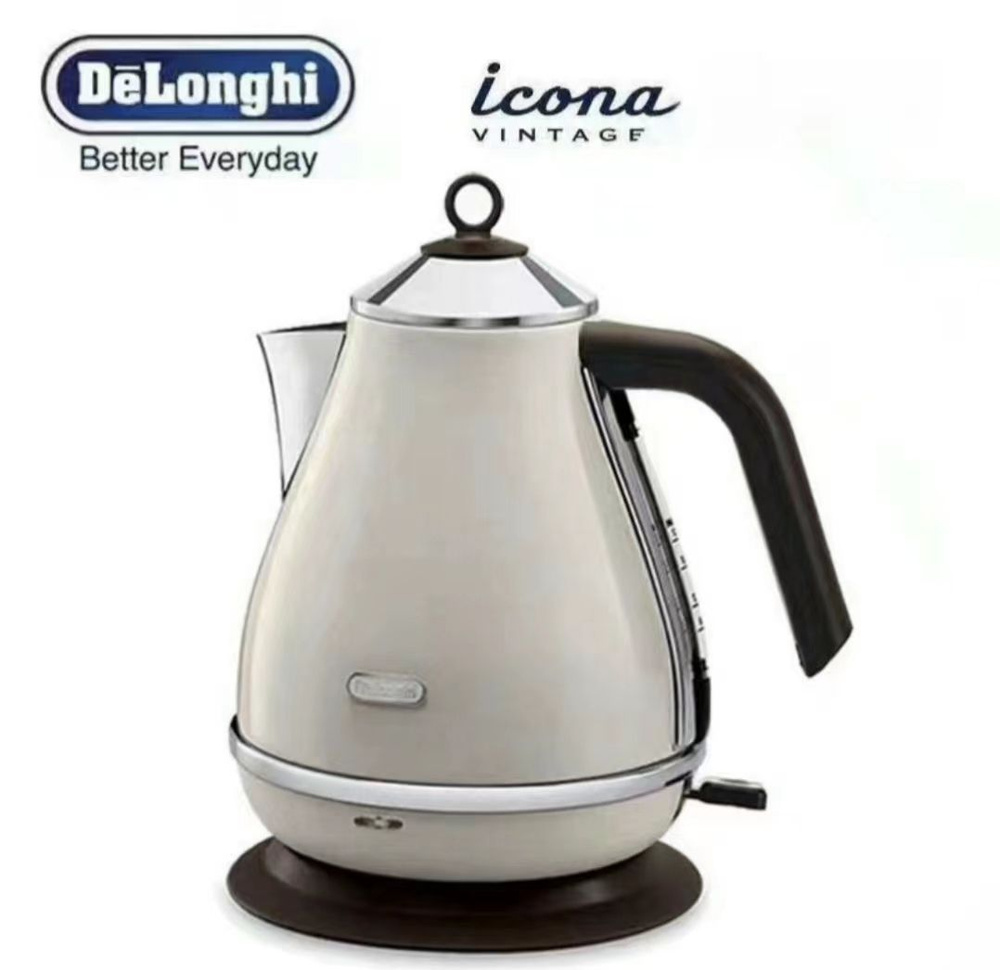 DeLonghi Электрический чайник Электрический чайник DeLonghi, бежевый  #1