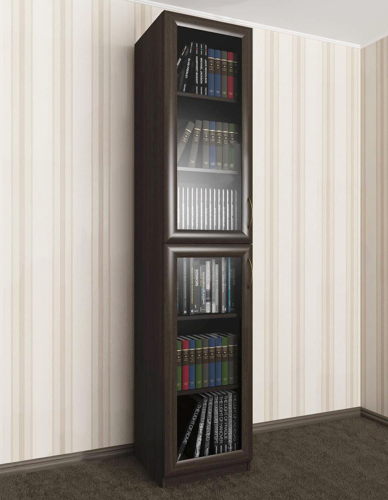 Шкаф книжный "Лацио", 40x50x210 см - купить по выгодной цене в интернет ...