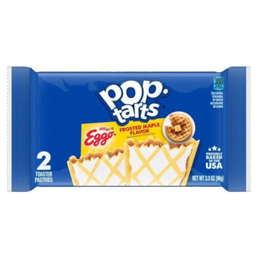 Печенье Pop Tarts Eggo с кленовой глазурью, 96 г #1