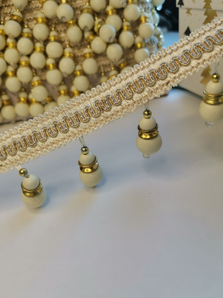 Бахрома для штор на отрез, покрывал/тесьма для мебели, ширина 6,2 см ...