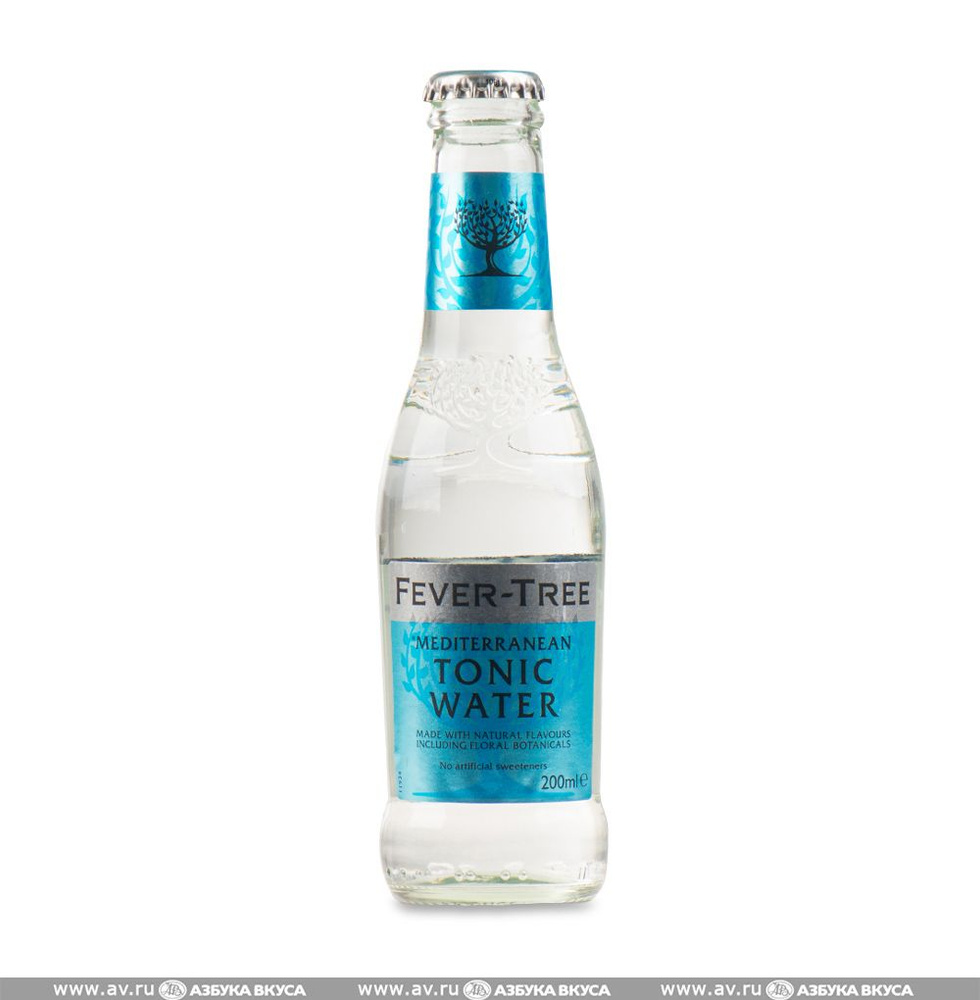 Напиток газированный Mediterranean Tonic Water, Fever Tree, 200 мл, Великобритания -6 шт.  #1