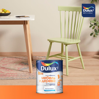 Dulux краска для дерева водно дисперсионная dulux мебель и дерево матовая база bw