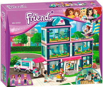 Hospital lego cheap friends carrefour