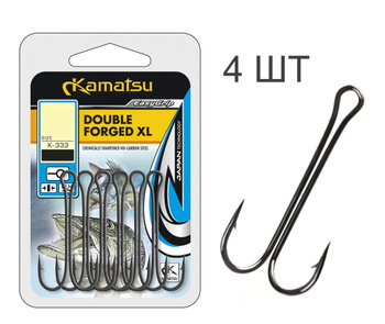 Двойные крючки Narval Fishing Long Double Trouble, Teflon Coating