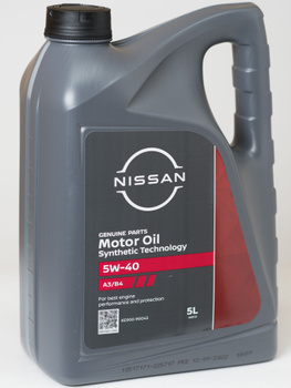 Масло моторное Nissan Motor Oil 5/30 API SM/CF (1 л.)- Заказать. Доставка. Отсрочка