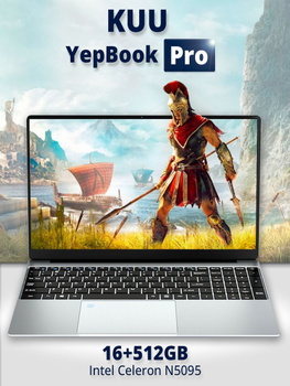 Ordinateur Portable KUU YEPBOOK - 15.6'' FHD - Intel Celeron N5095 - 16Go  RAM - 512Go SSD - Windows 11 Pro - Cdiscount Informatique