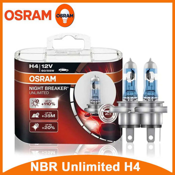 Osram Night Breaker Unlimited H4 – купить в интернет-магазине OZON по  низкой цене
